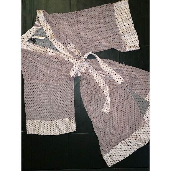 Victoria's Secret longline 36C BRA SET+BRALETTE+ROBE dusty pink taupe APPLIQUE - Picture 6 of 11